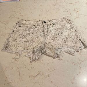 Free People denim shorts SZ 24